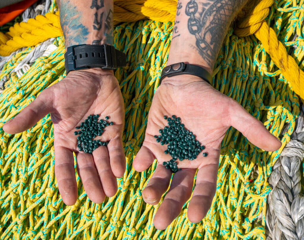 We’re excited to offer recycled ocean plastic as an option!